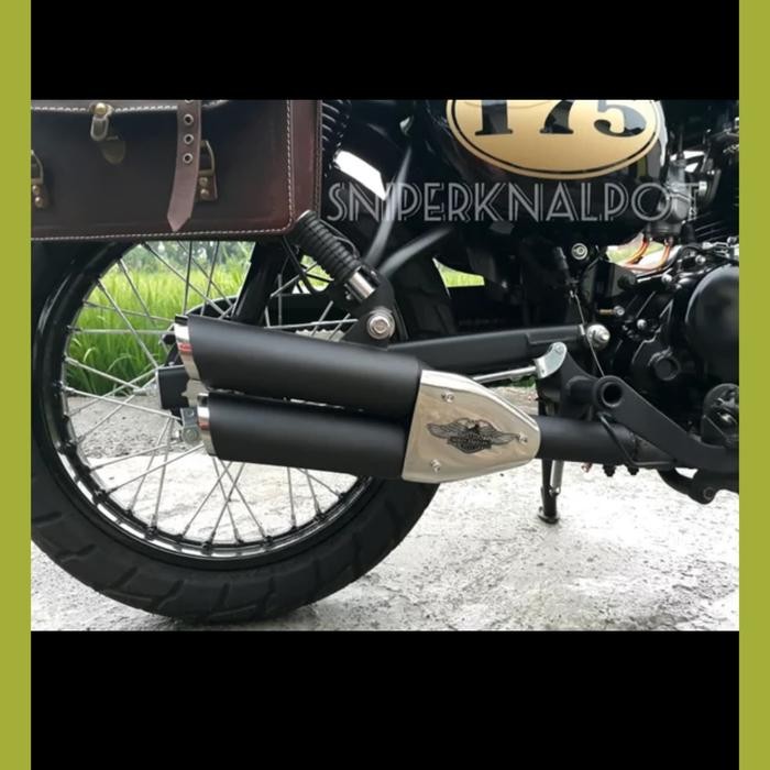 Knalpot Kawasaki W175Se W175 W175 Se Absolute Respect