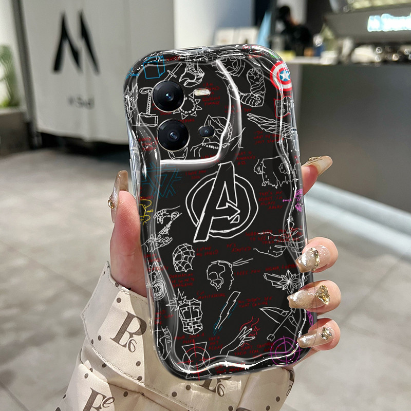 Casing Hp Untuk VIVO V25 5G V25E V21E Y73 2020 Case Sangat keren Kasing Silikon Softcase Bezel Cesin