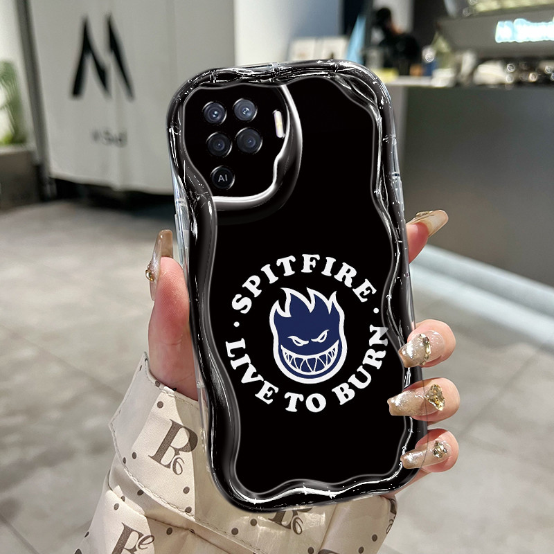 Casing Hp Untuk OPPO A94 F19 Pro Reno 5F Reno 5 Lite Reno5 F Reno5 Lite Case Api Kartun Kasing Silik