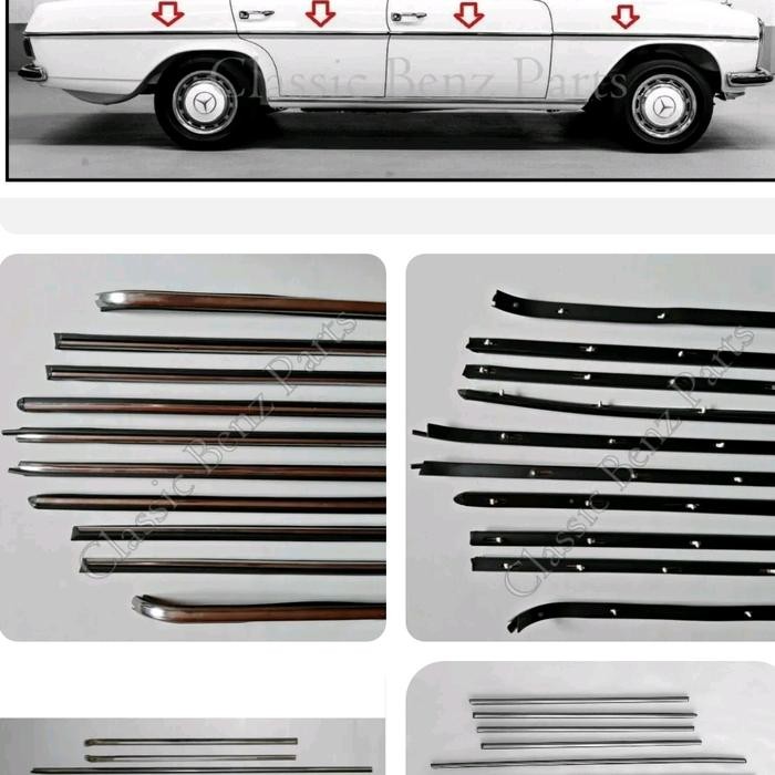 lis body w115 mercy mini baru