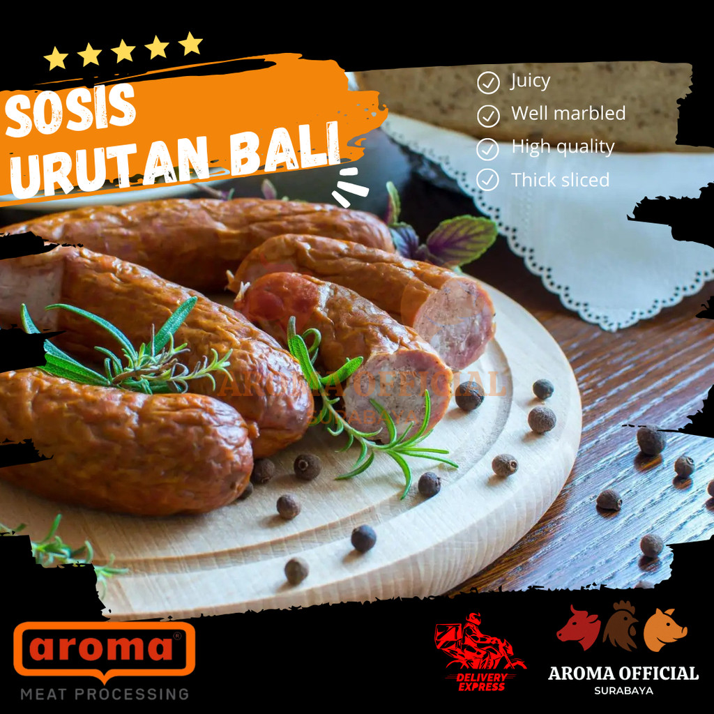 

AROMA Sosis Urutan Bali (BEBE by AROMA)
