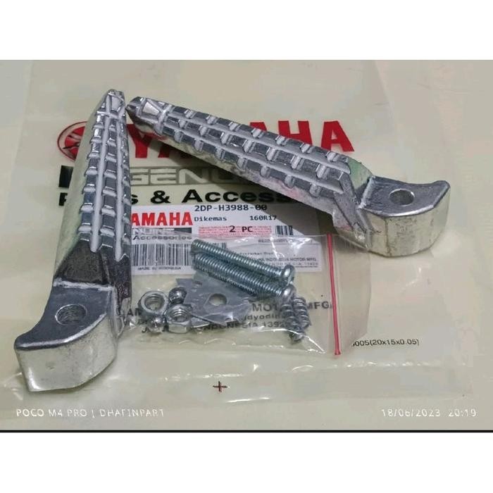 footstep step belakang nmax n max Lexi aerox 2DP kanan dan kiri Motor Motorcycle ori asli