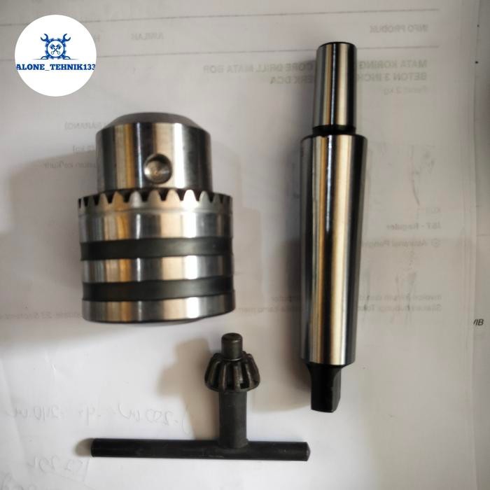 Menarik Chuck Bor Duduk 16Mm Mt3 Kepala Bor Duduk 16Mm Mt3 3Mm-16Mm