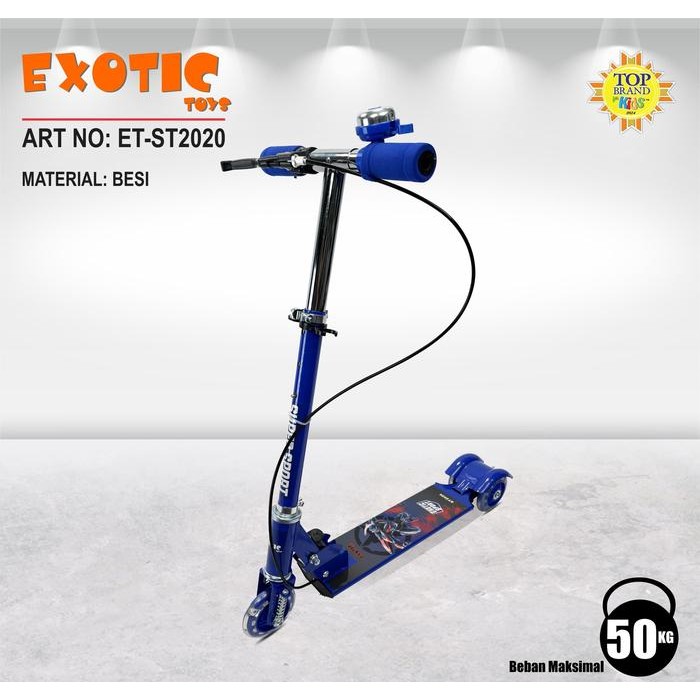 Mainan Scooter Anak Karakter Exotic St 2020 St-2020 / Exotic St 2023 St-2023