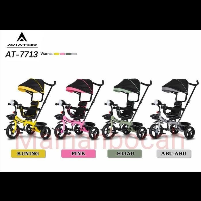 Sepeda Roda Tiga Aviator 7713 Sepeda Roda Tiga Anak Aviator 7713