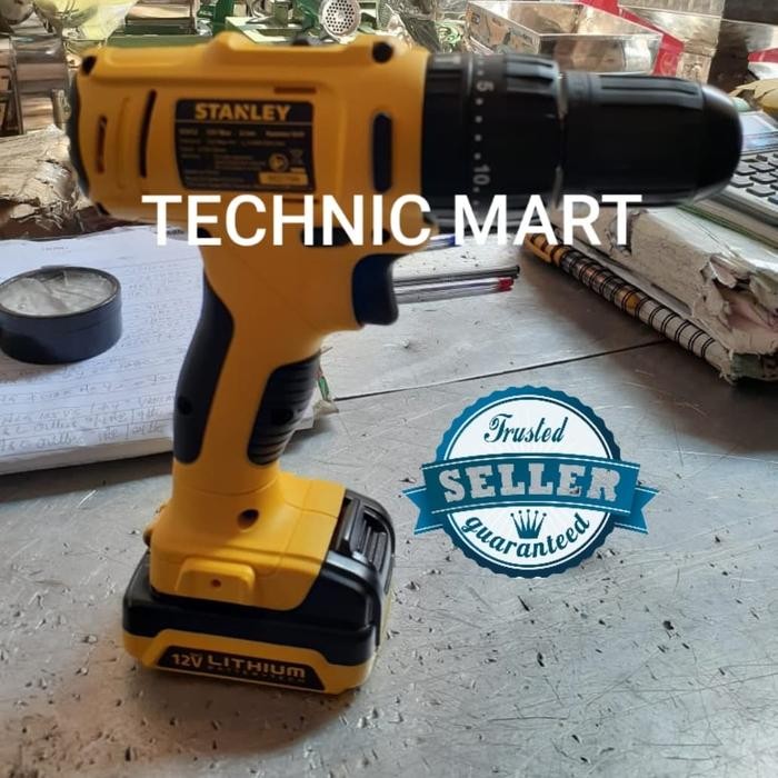 Berkualitas Cordless Hammer Drill 12V Sch121S2 Stanley Bor Tembok Baterai (Dewalt)