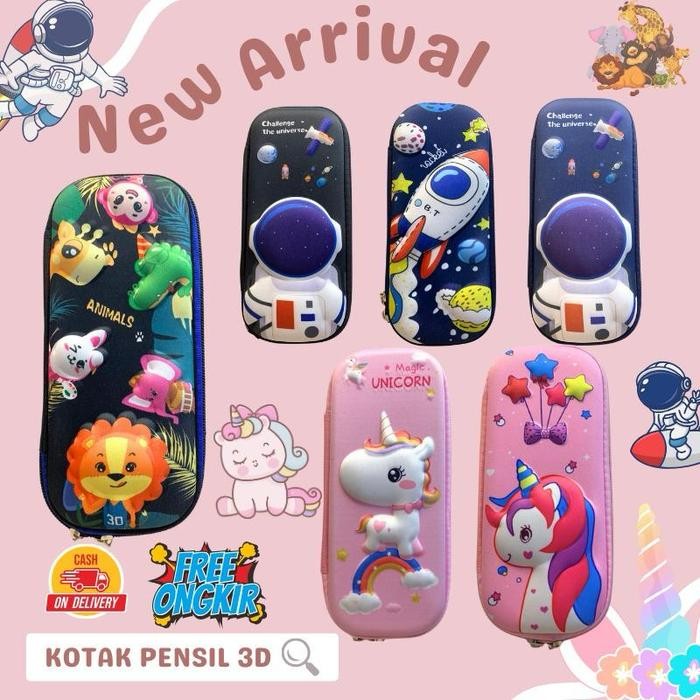 

ID TEMPAT PENSIL KOTAK PENSIL ANAK LAKI LAKI PEREMPUAN GAMBAR 3D TIMBUL