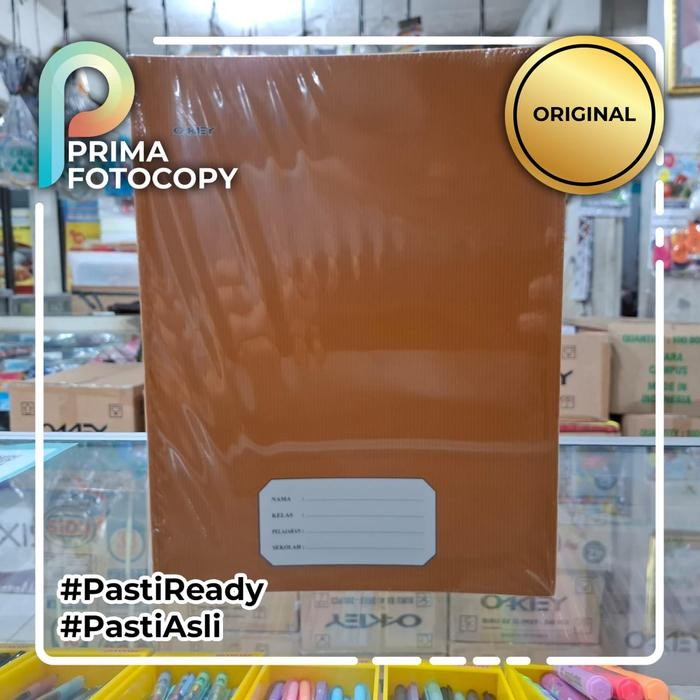 

ID BUKU VIRAL SAMPUL COVER MOTIF CRAFT COKLAT COKELAT SAMSON UKURAN KWARTO 38 LEMBAR MERK OAKEY KIKY