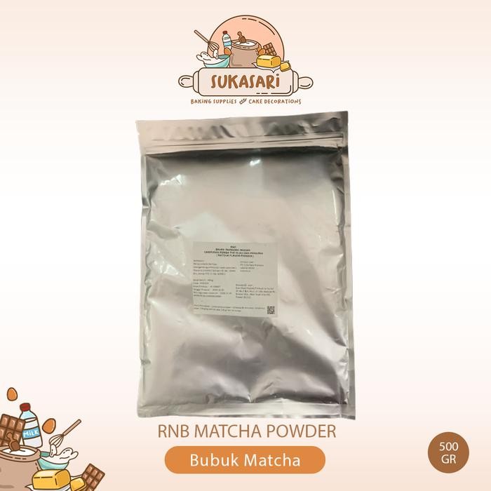 

R&B Matcha Powder / RnB Green Tea Powder / Bubuk Teh Hijau 500 gram R And B