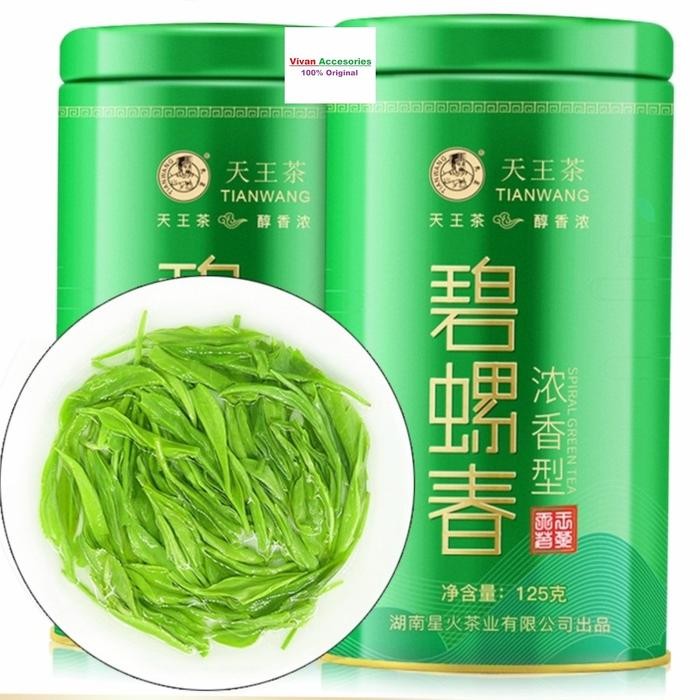 

chinese tea teh hijau Biluochun (