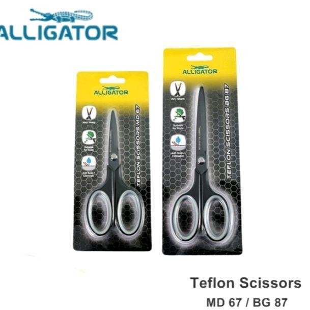 

ID ALLIGATOR TEFLON STAINLESS STEEL NON STICK SCISSOR GUNTING ANTI LENGKET