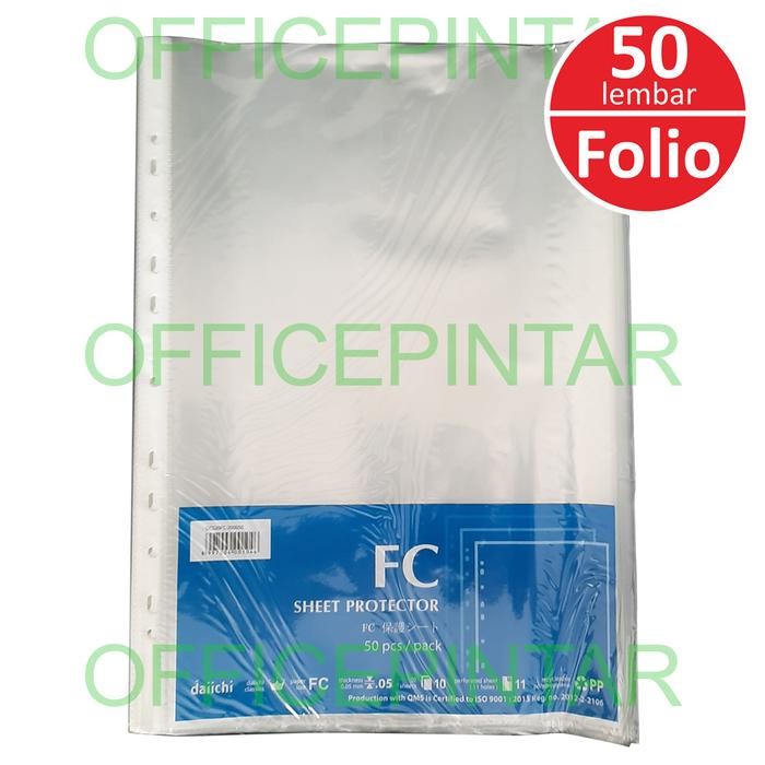 

ID SHEET PROTECTOR / PP POCKET FC / FOLIO DAIICHI