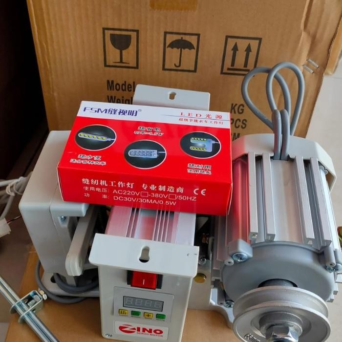 DINAMO SERVO ZINO 750 WATT MESIN JAHIT DLL