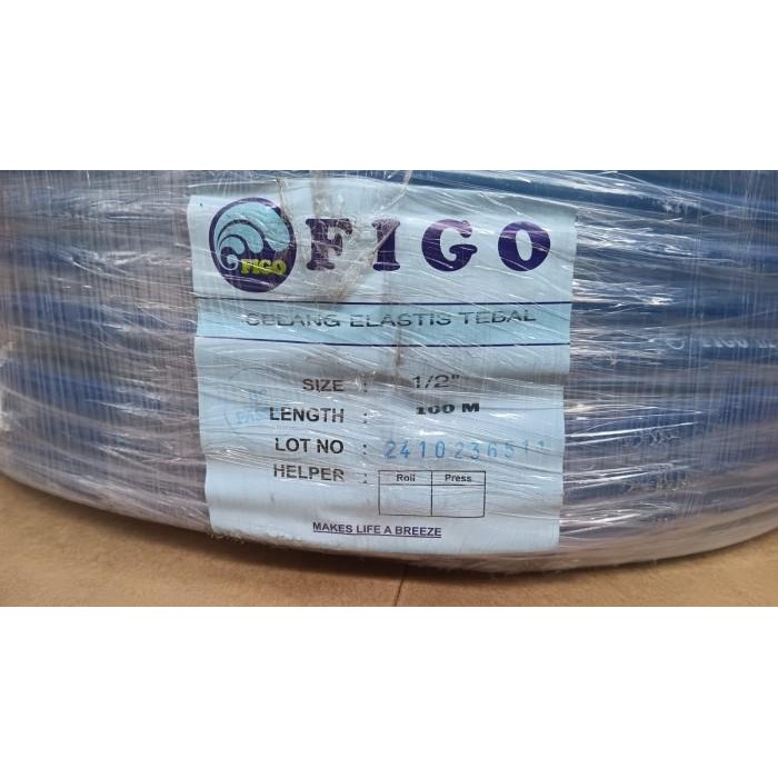 Selang Bening 1/2 Inch Merk Figo Tebal Dan Elastis / Selang 1/2"
