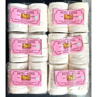 PUTU KOYA JUMBO ISI 12PCS @120GR / KUE PUTU KOYA CAP BAMBU