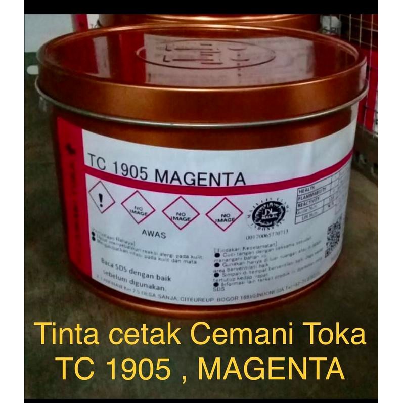 

Tinta cetak Cemani Toka TC 1905 Magenta