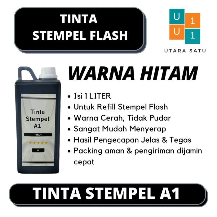 

Tinta Stempel Flash Warna Hitam 1 Liter