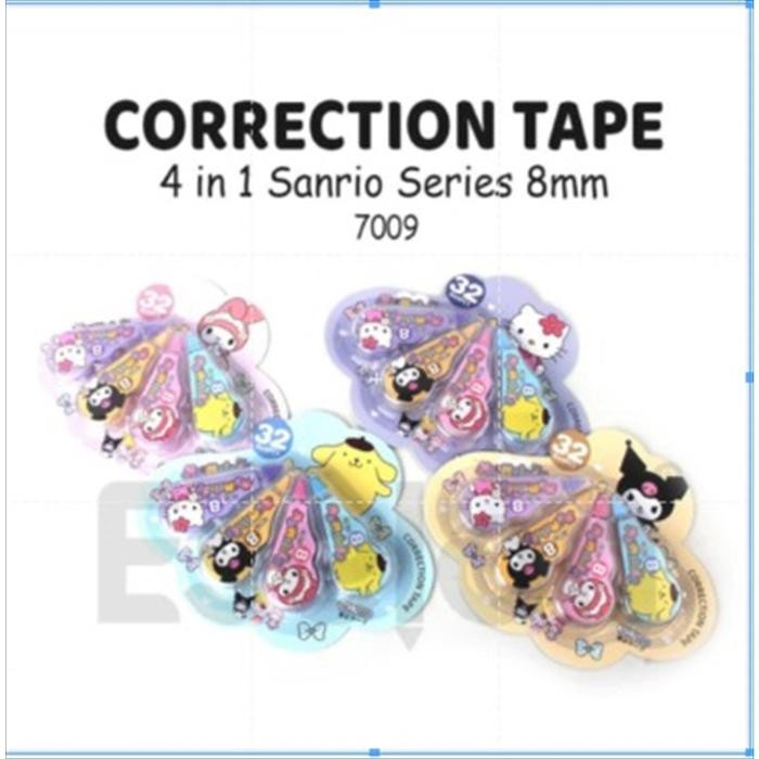 

New Correction Tape 4in1 7009 / Correction Tape Fancy 4in1