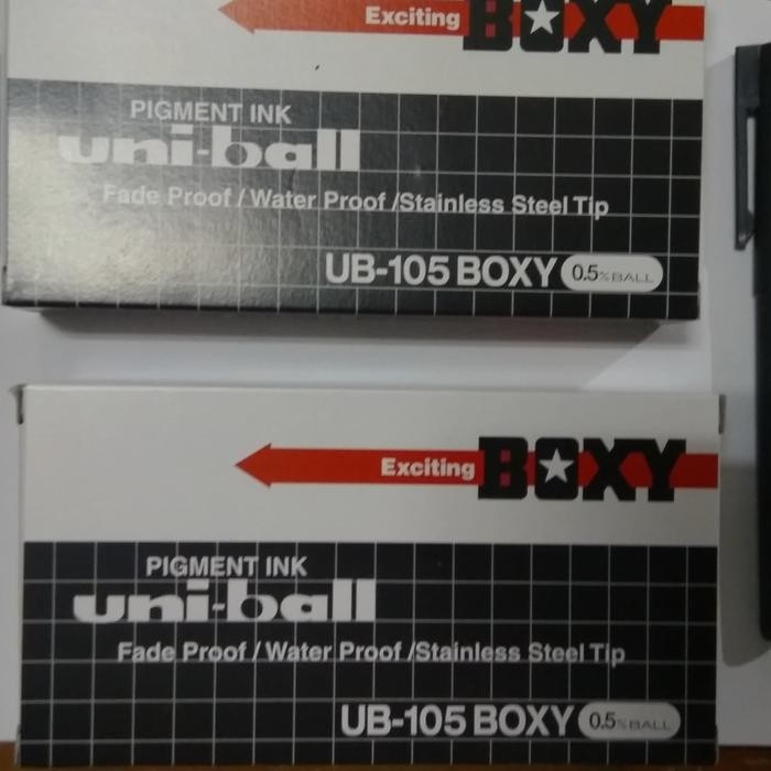 

New Ballpoint pulpen pen boxy uniball uni ball UB-105