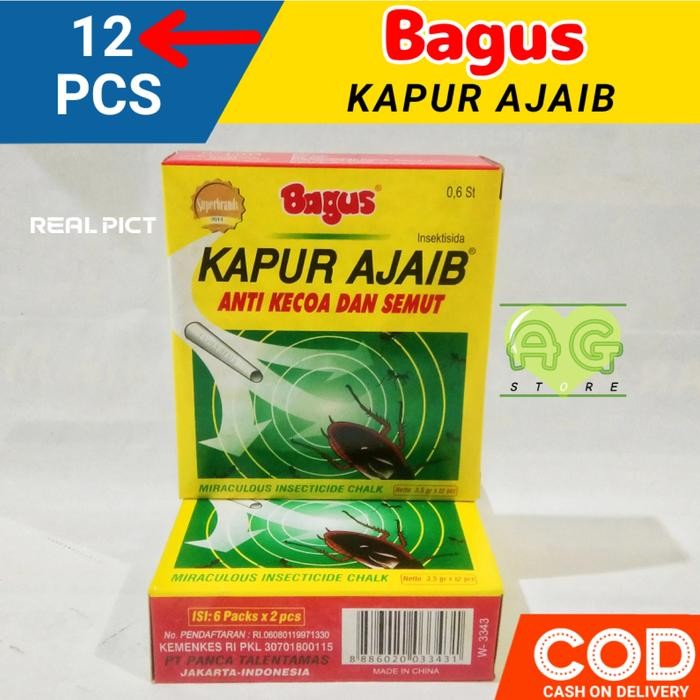 

New KAPUR AJAIB / KAPUR AJAIB BAGUS ISI 12 / KAPUR SEMUT