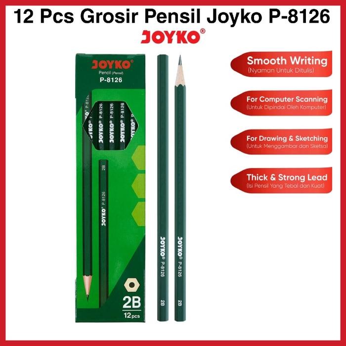 

New PENSIL JOYKO P-8216 / PENSIL 2B JOYKO 12PCS