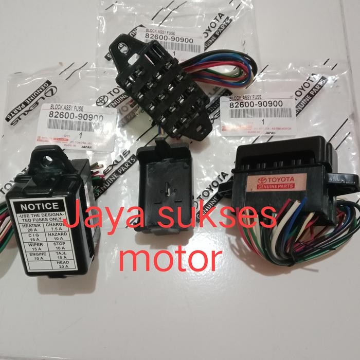 Fuse Box Rumah Sekring Kijang 5K 7K Universal