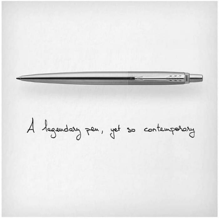 

New Parker Jotter SS CT (Klip Silver) BP Ballpoint