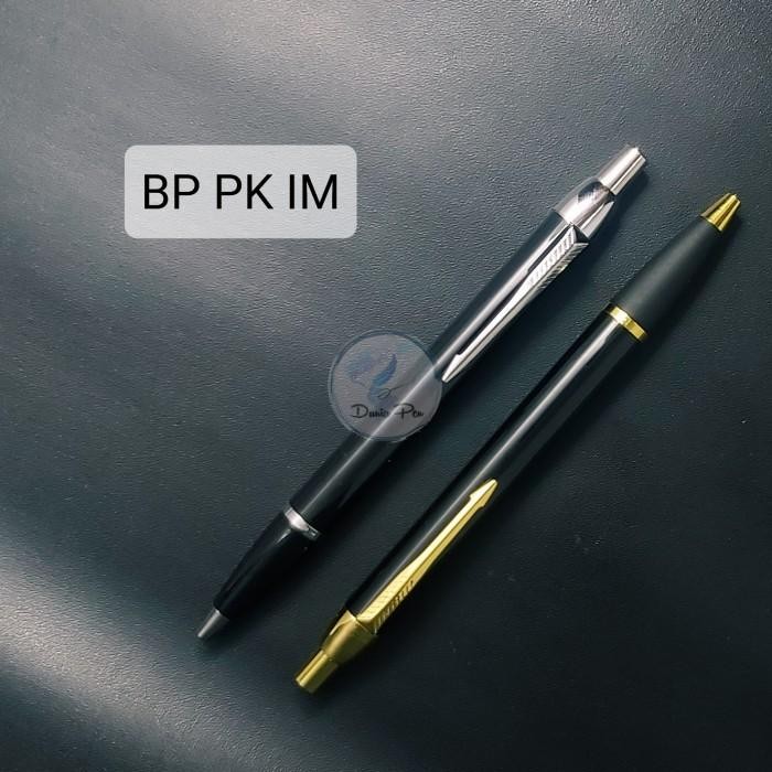 

New Pen Model Parker IM, Pen Metal Retractable (Cetek) Bisa Custom Grafir