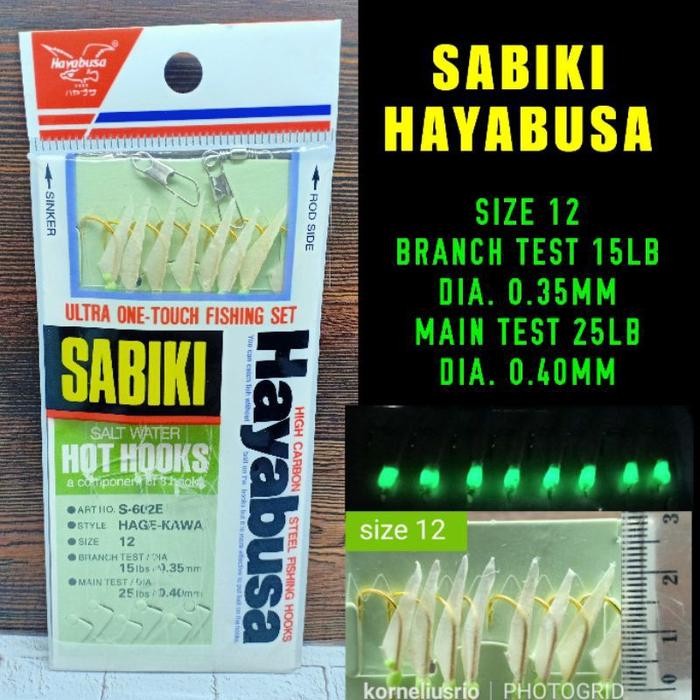 HAYABUSA SABIKI HAYABUSA PANCING KOTREK KAIL BULU HAYABUSA KAIL KOTREK TERMURAH
