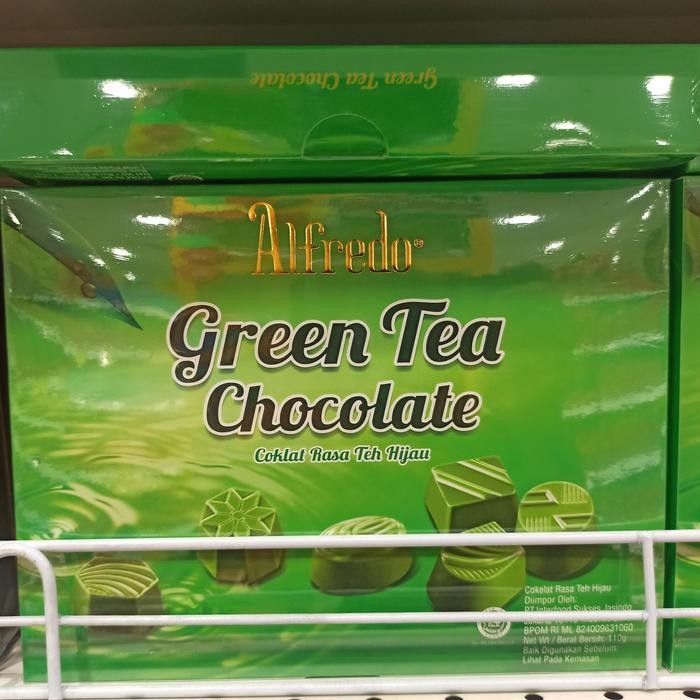 

Neww alfredo green tea chocolate 110gr Terlaris