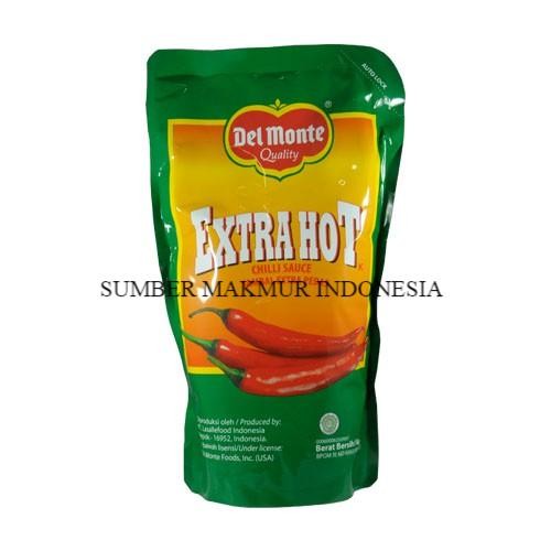 

Sambal Extra Hot Delmonte Refill 1 Kg - Dus Isi 10 Pcs
