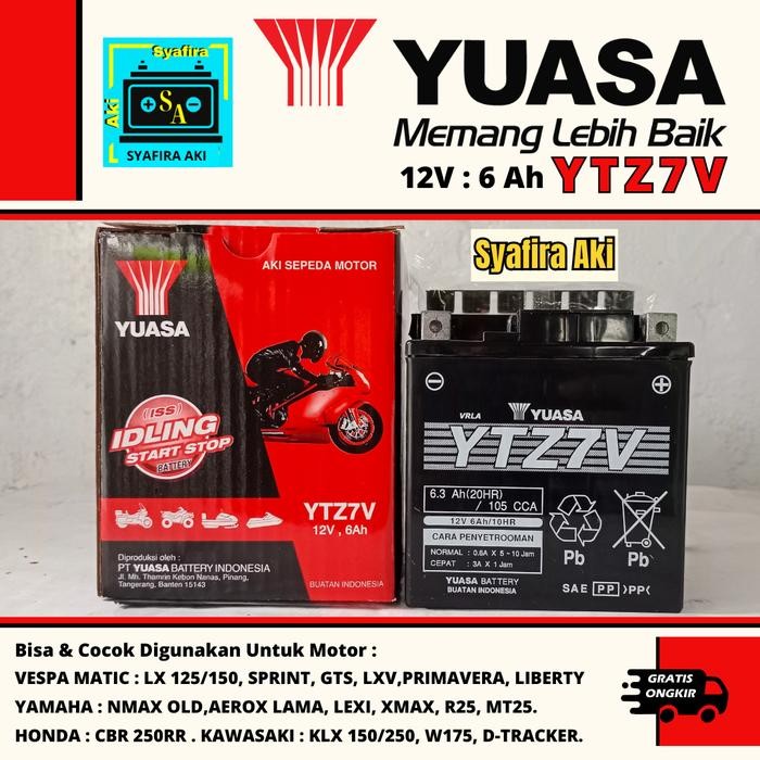 Yuasa Ytz 7V