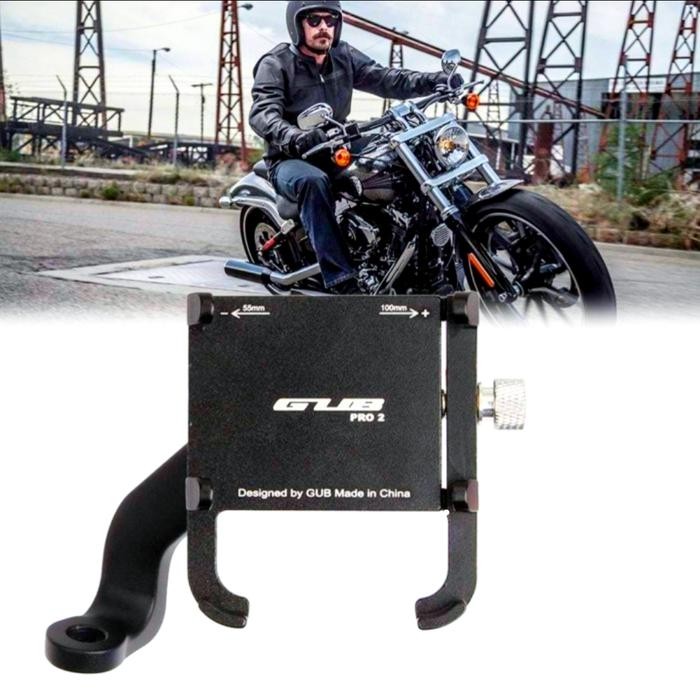 Holder Hp Phone Holder Motor Gub Pro 2 Dudukan Hp Motor Di Spion