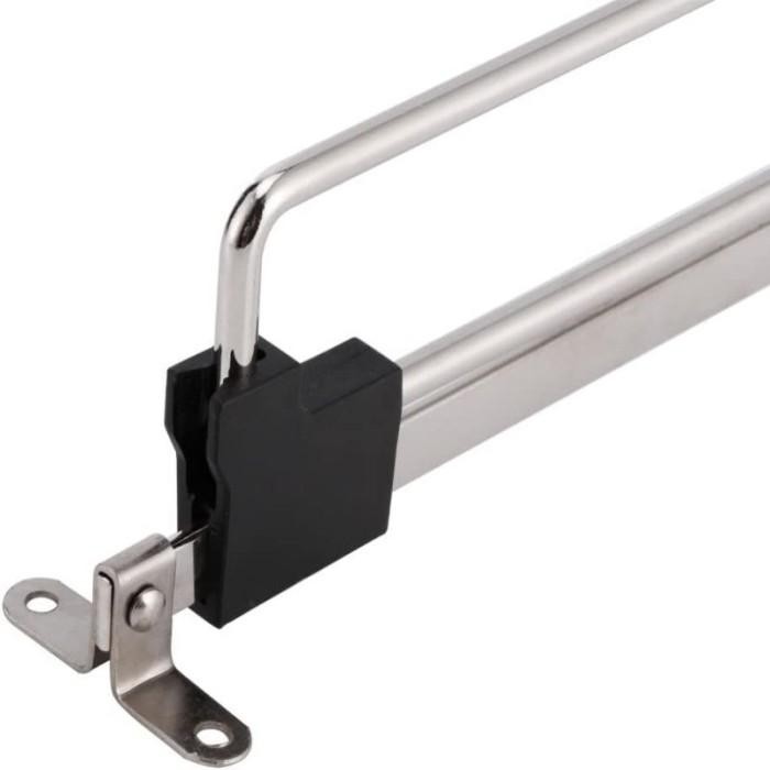 Gantungan Baju Tarik Rel Gantungan Teleskopik Gantungan Baju Rel