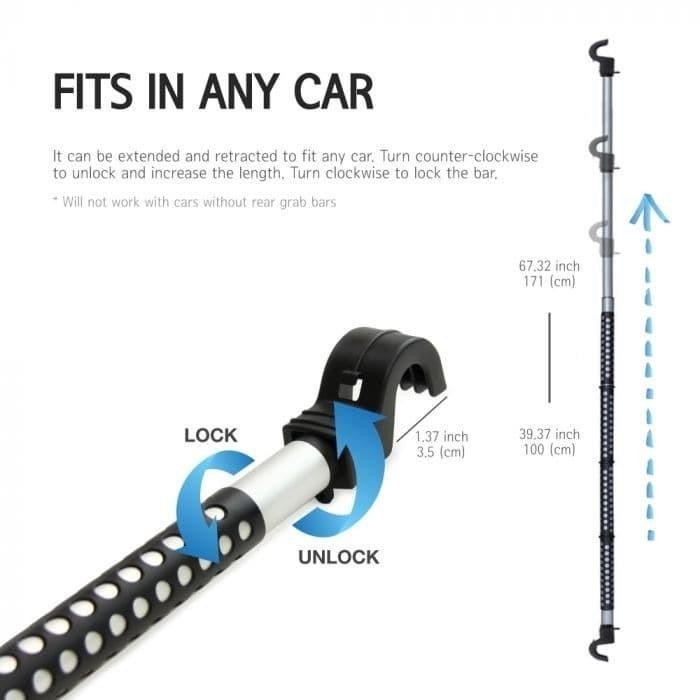 Gantungan Bar Baju Jas Mobil Gantungan Baju Dalam Mobil