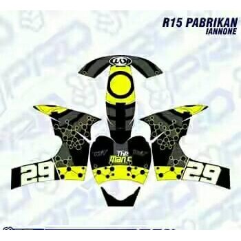 Decal Sticker Helm fullface R15