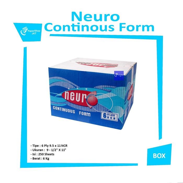 

PROMO NEURO Continous Form 91/2 x 11 6 Ply ( K6 )