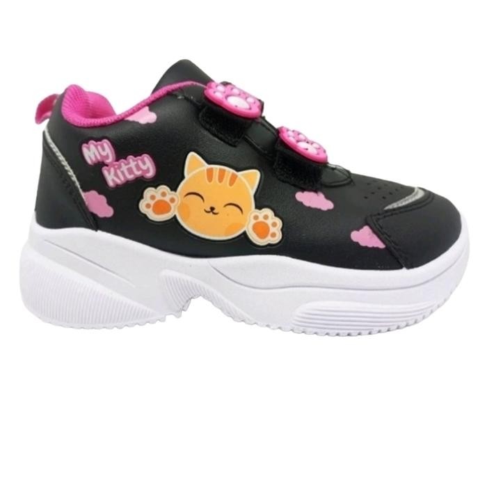 sepatu anak perempuan original ando miaw candy paud tk