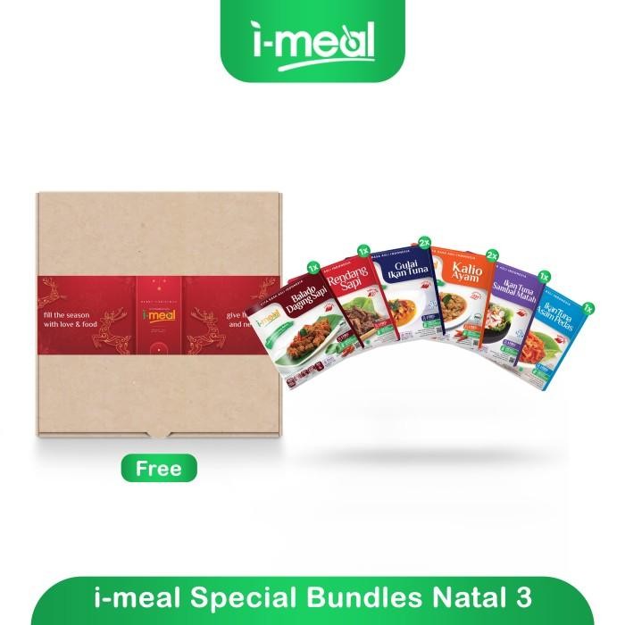 

Promo I-Meal Paket Spesial Natal 3 Bundle Menu Lengkap