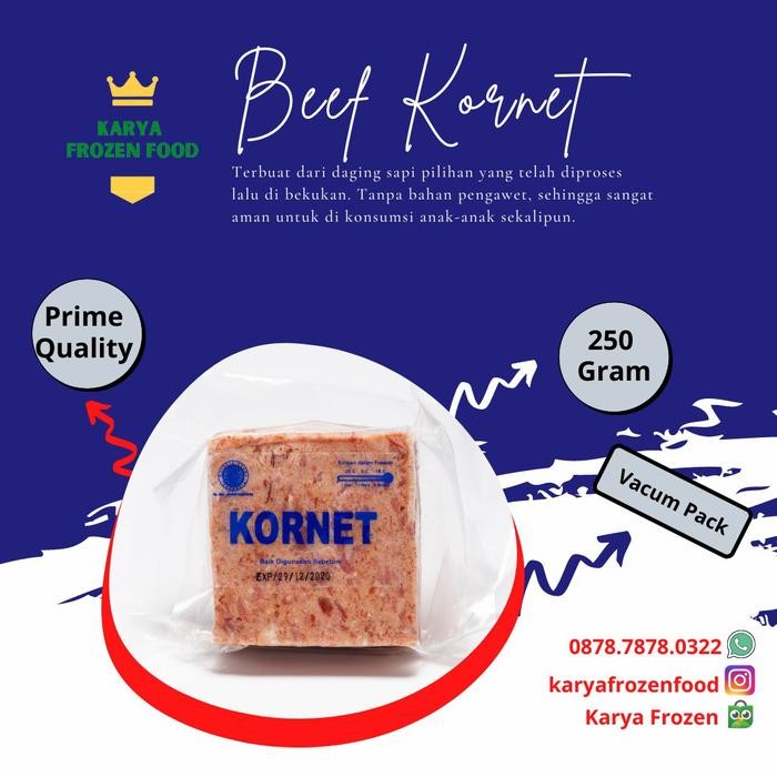 

Promo Kornet Sapi Kaleng 250gr Corned Beef