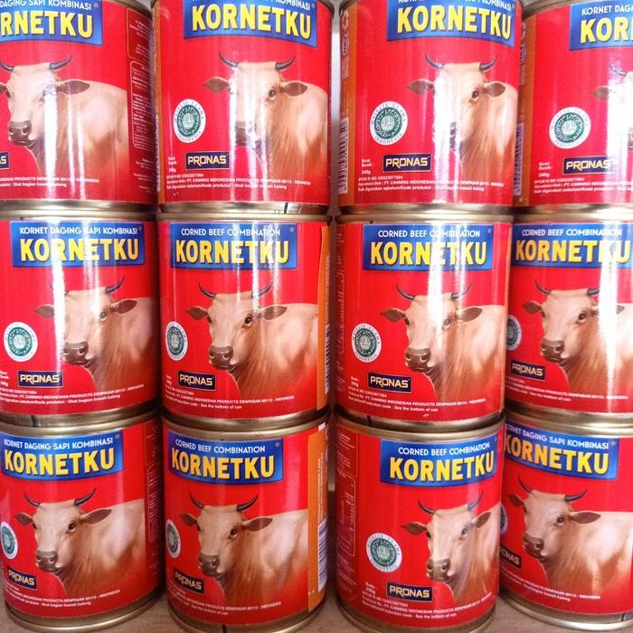 

Promo Kornet Sapi Halal Pronas 340gr Kornetku Corned Beef