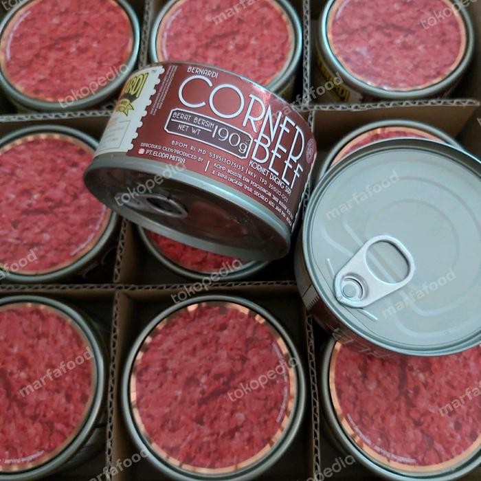 

Promo Corned Beef Bernardi Kornet Daging Sapi 190gr Kaleng