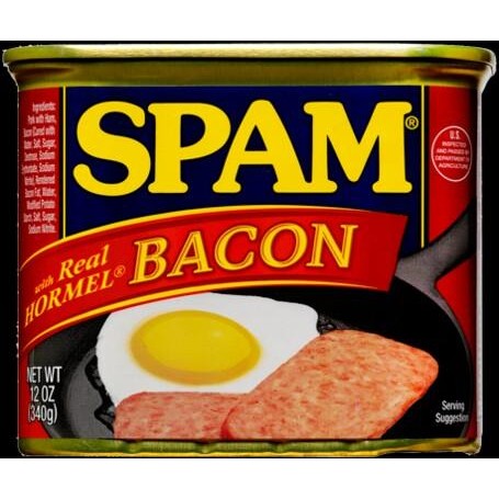 

Promo SPAM with Real Hormel Bacon Luncheon Meat Daging Kaleng Import