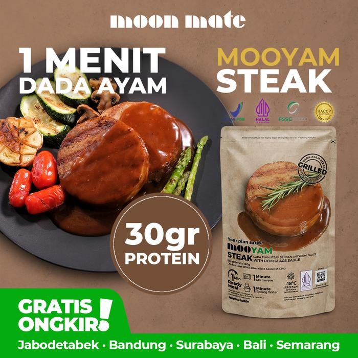 

Baru Moon Mate MOOYAM Steak Dada Ayam 1 Menit Siap Saji