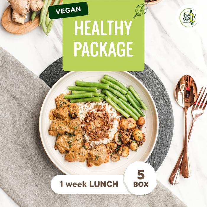

Baru Bellywell Vegan Healthy 1 Week Lunch Low Calorie Catering Sehat