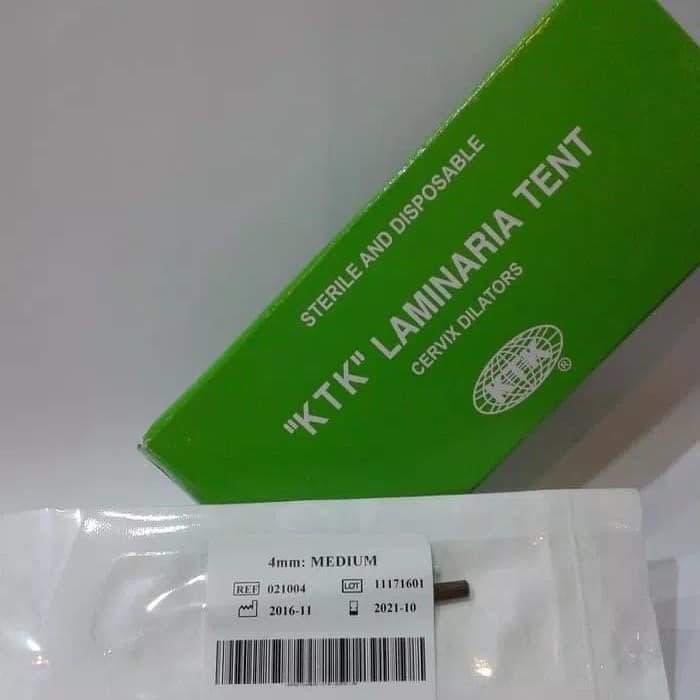 ready laminaria stiff ktk size s box isi 12pcs