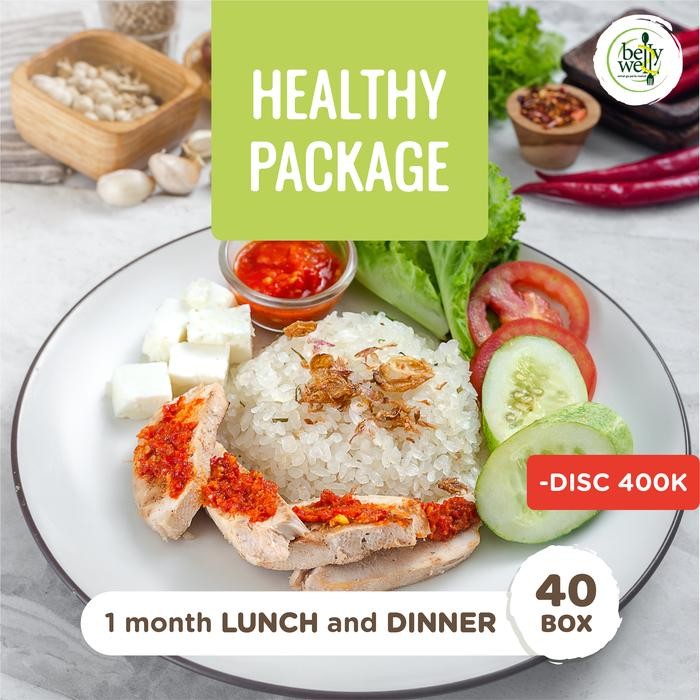 

Baru Bellywell Healthy 1 Month Lunch Dinner Low Calorie Catering
