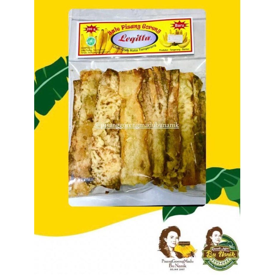 

Baru Pisang Goreng Lidah Legitta - Cemilan Renyah