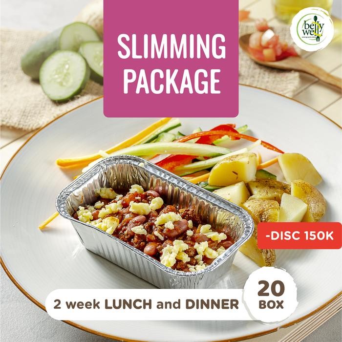 

Baru Bellywell Slimming 2 Week Lunch & Dinner - Catering Diet Low Calorie