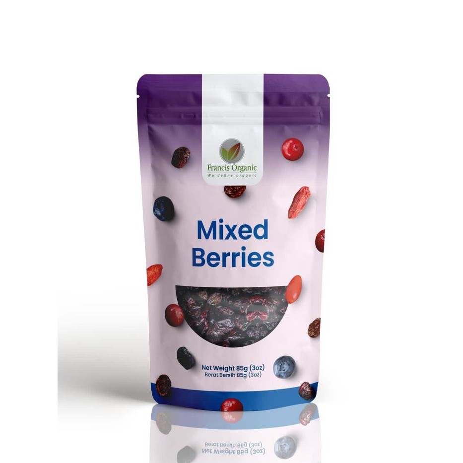 

Baru Mixed Dried Berries 4in1 - 4 Macam Berry Kering